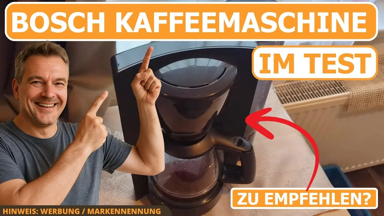 Video: Bosch ComfortLine Filterkaffeemaschine