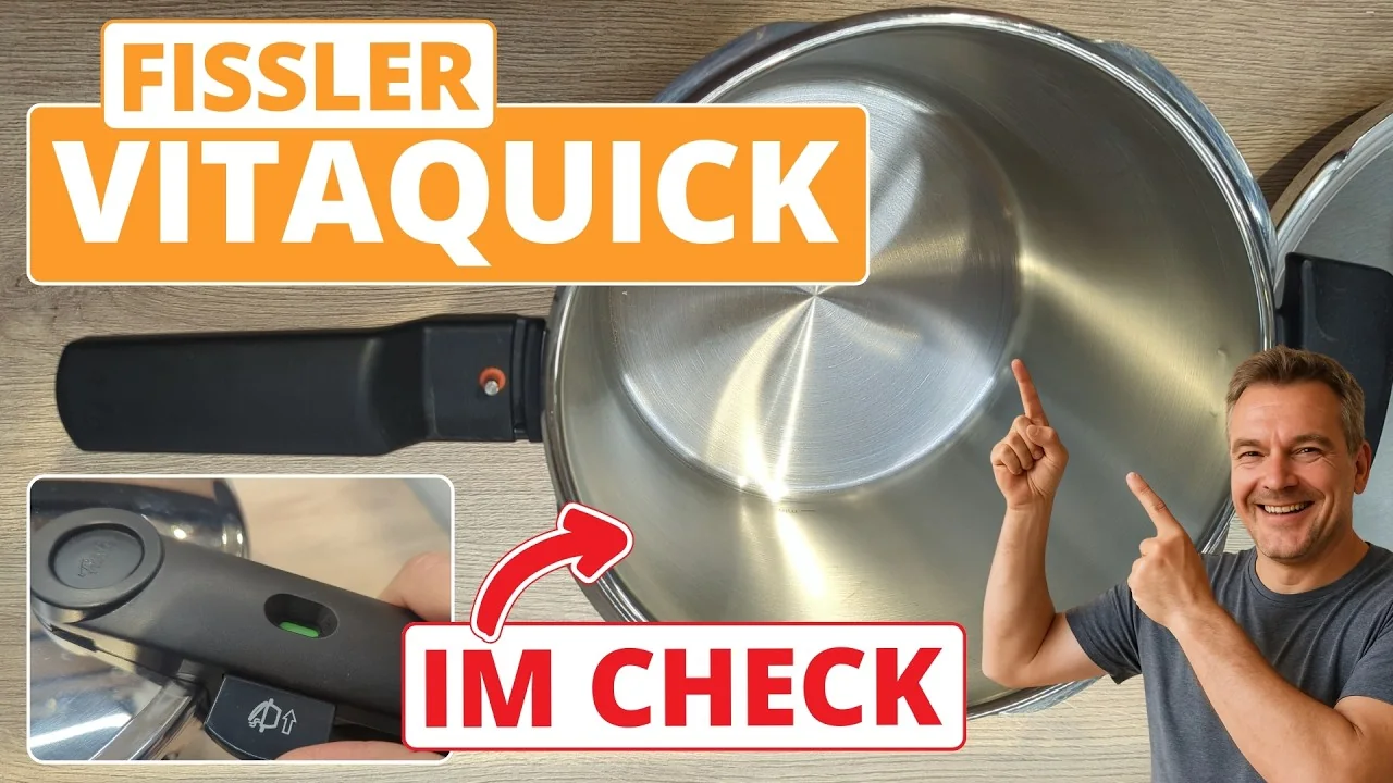 Video: Fissler Vitaquick Schnellkochtopf