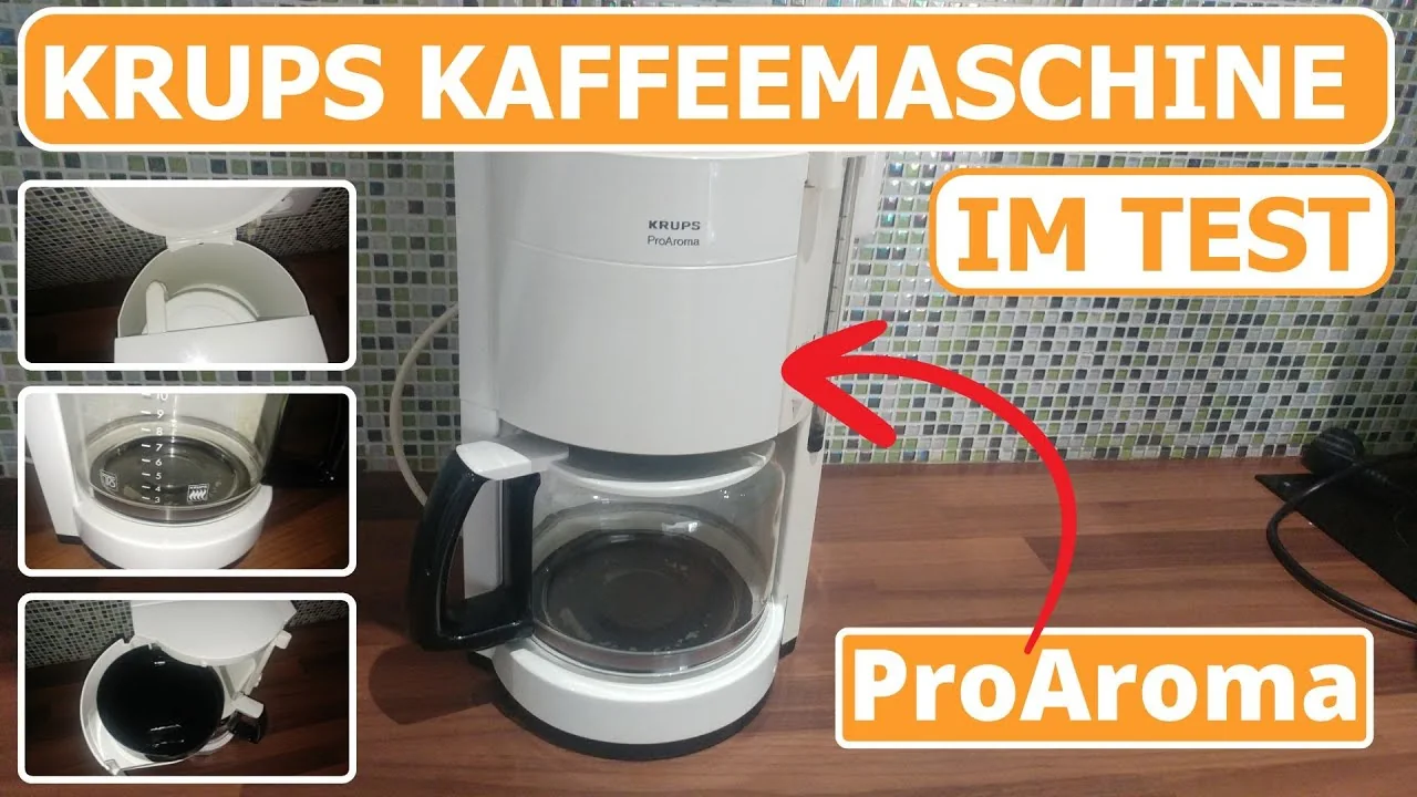 Video: Krups ProAroma Kaffeemaschine