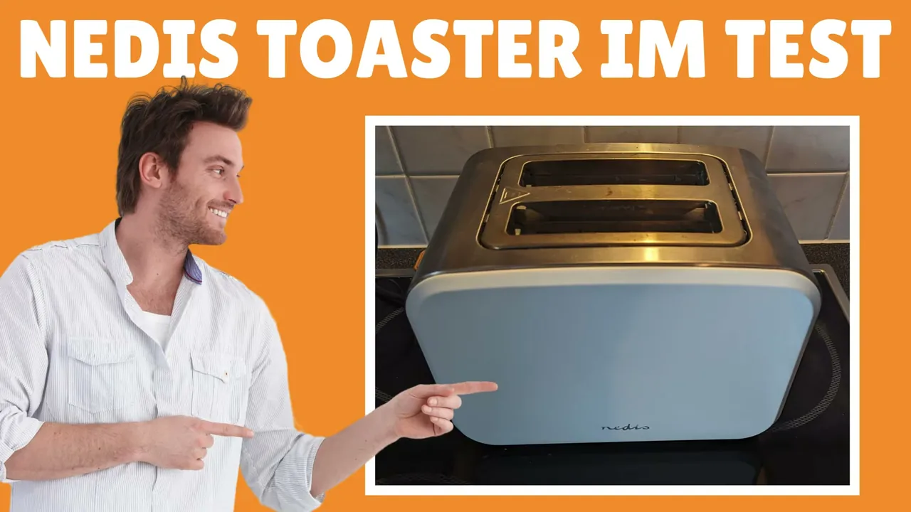 Meiner Meinung nach macht der Nedis Toaster mit seinem modernen Retro-Look in Weiß optisch eine richtig gute Figur.