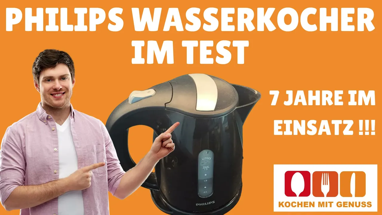 In meinem Test hat mich der Philips Wasserkocher absolut überzeugt, da er auch nach 7 Jahren Dauereinsatz noch einwandfrei funktioniert.