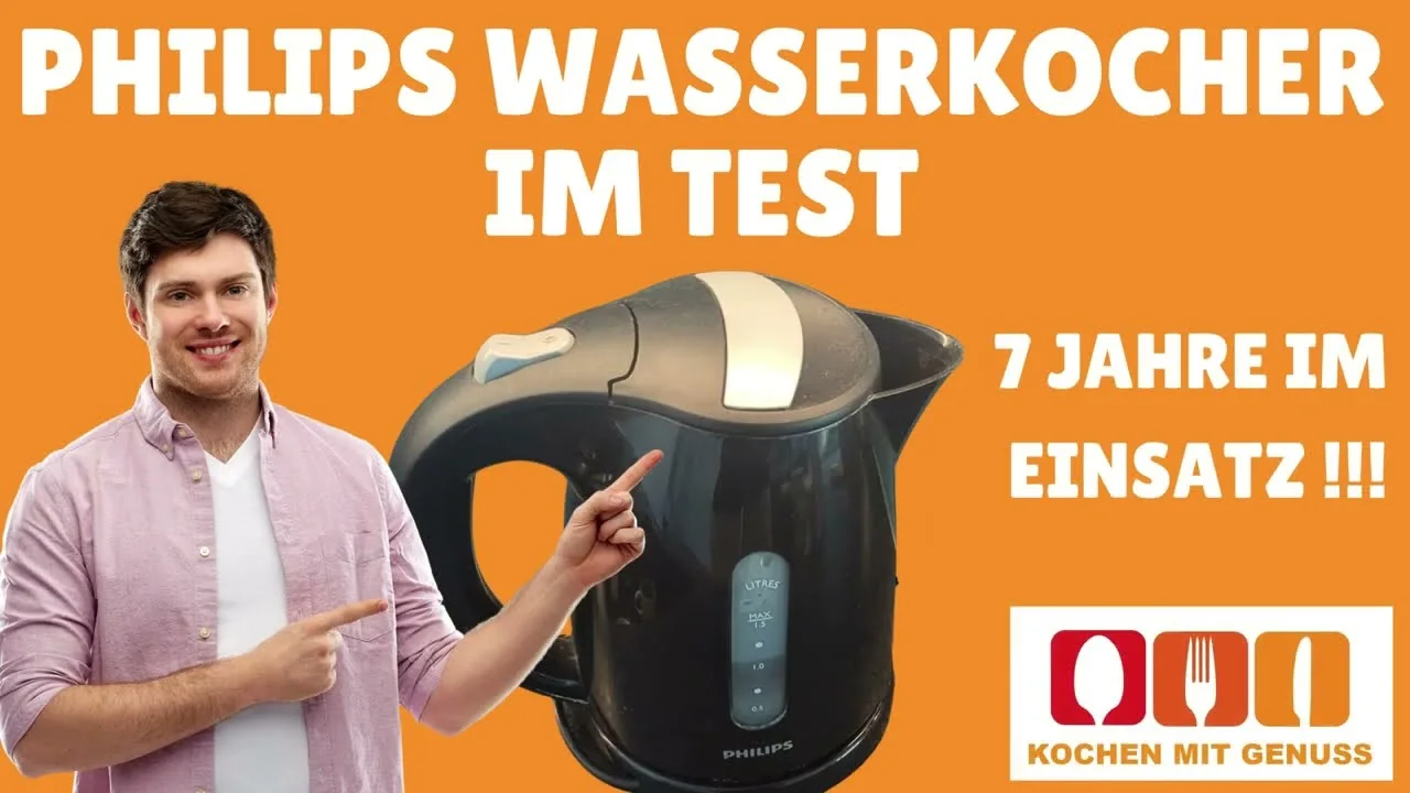 Video: Philips Wasserkocher