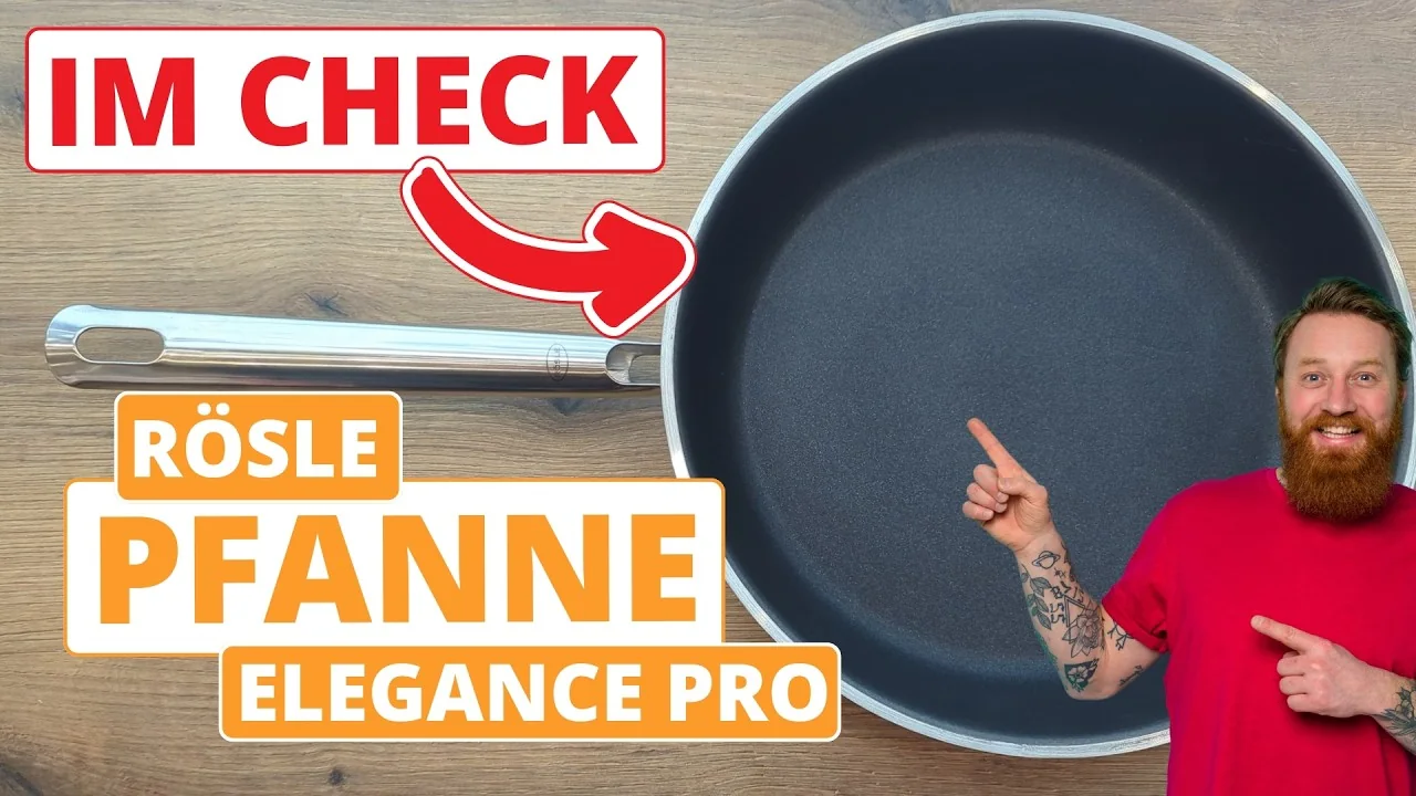 Video: RÖSLE ELEGANCE Bratpfanne