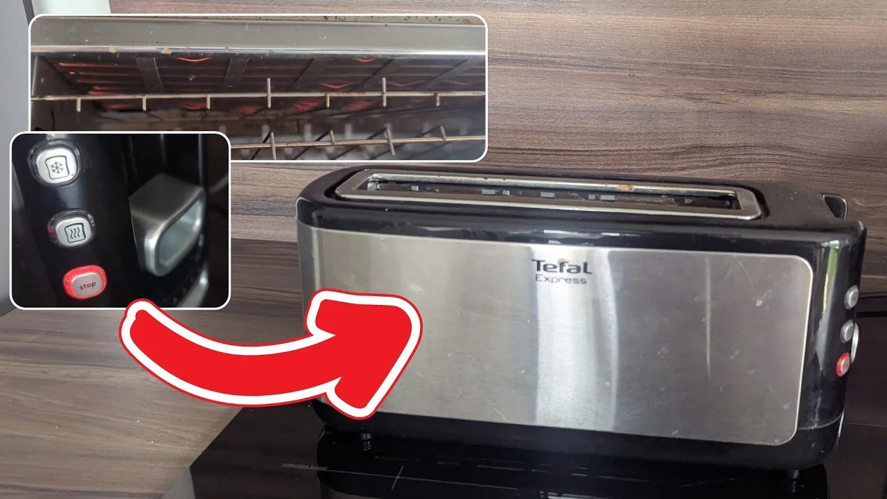 Video: Tefal TL365ETR Toaster Express