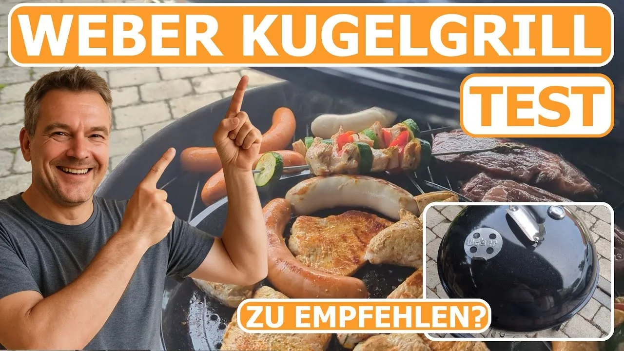 Video: Weber Classic Kettle Holzkohlegrills