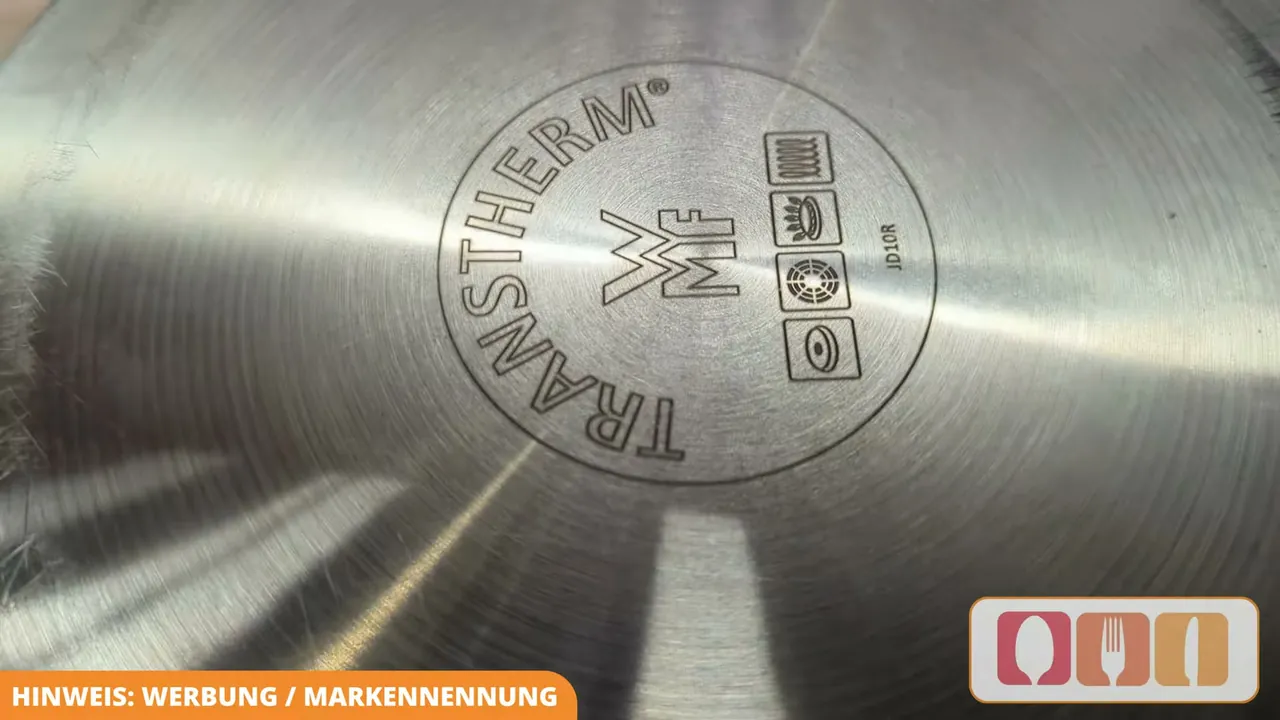 Der TransTherm-Allherdboden gewährleistet eine gleichmäßige Wärmeverteilung und ist für alle Herdarten inklusive Induktion geeignet.