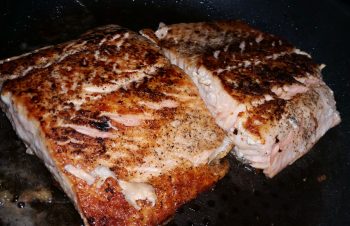 Fleisch und Fisch Rezept