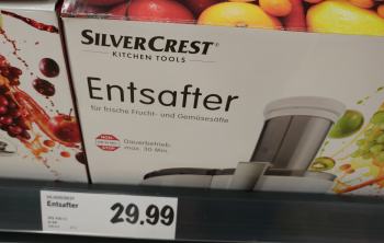 Silvercrest entsafter lidl