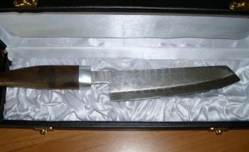 Damastmesser in Box Kiste