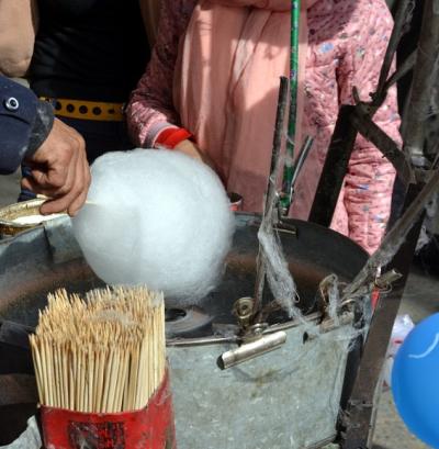 Zuckerwatte machen