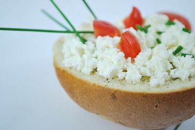 Frischkaese nach dem Auftauen (1)