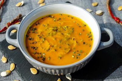 Kuerbissuppe einfrieren