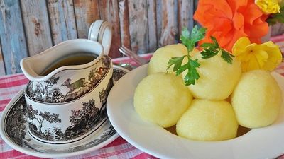 Kartoffelkloessen nach dem Auftauen (1)