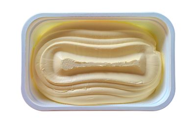 Margarine nach dem Auftauen