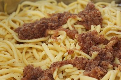 Spaetzle nach dem Auftauen (1)