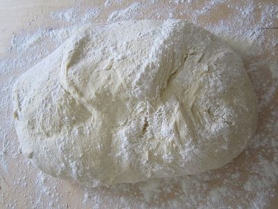 Hefeteig nach dem Auftauen (1)