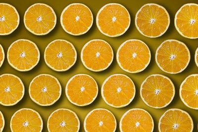 Orangenscheiben trocknen