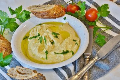 Hummus nach dem Auftauen (1)
