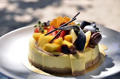 Kuchen nach dem Auftauen