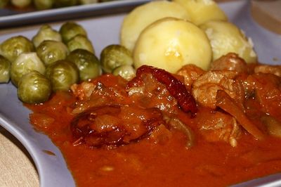 Gulasch nach dem Auftauen (1)
