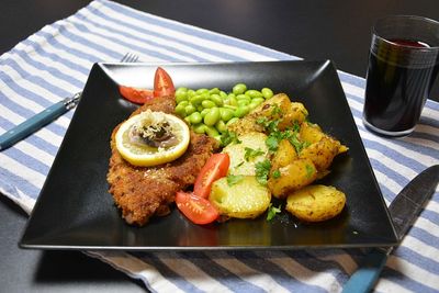 Gemuese zu Wiener Schnitzel (1)