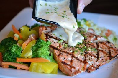 Sosse zu Flammlachs