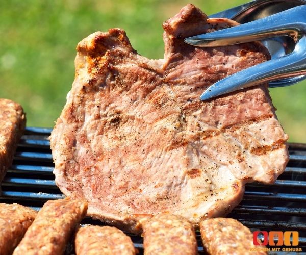 Kontaktgrill mit Ueberbackfunktion