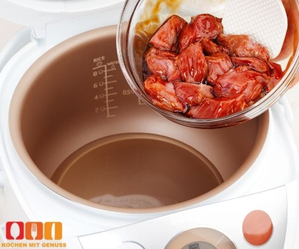 Slow Cooker mit Anbratfunktion