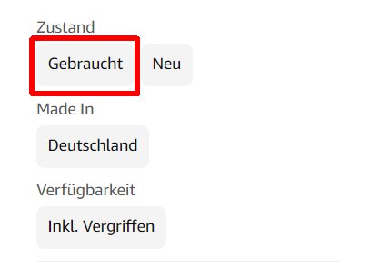 gebraucht kaufen
