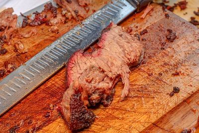 Breef Brisket ruhen lassen