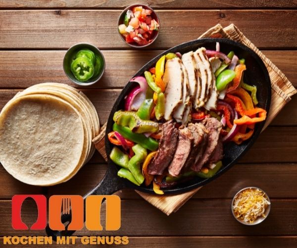 Fleisch Fajitas
