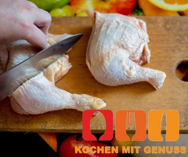 Haehnchen als Suppenhuhn