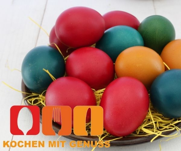 Ostereier natuerlich farben