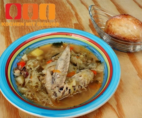 Suppe zu fettig