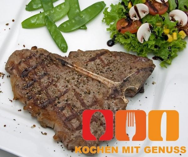 T-Bone Steak zubereitet