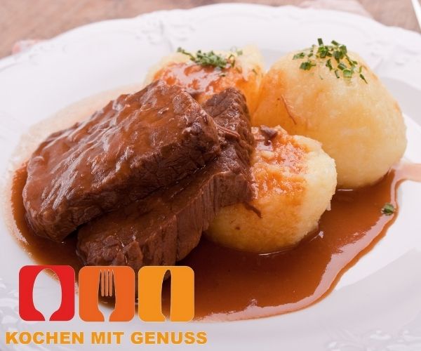 asiatische Vorspeisen zu Sauerbraten