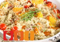 gepufften Quinoa roh essen