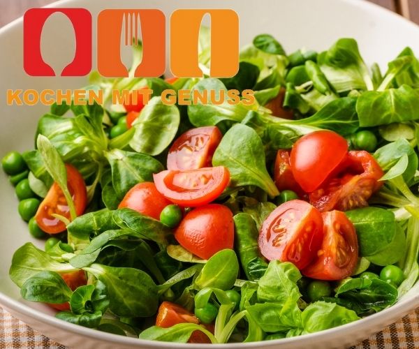 Feldsalat Rezept mit Dressing