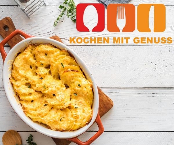 Kartoffelgratin nach dem Auftauen