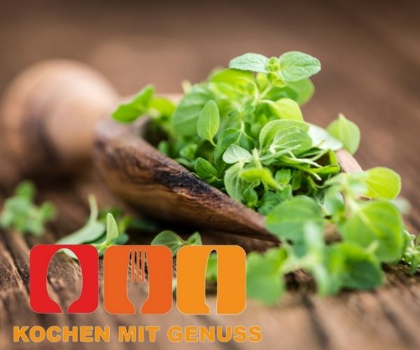 Oregano nach dem Auftauen