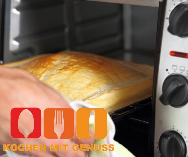 Blätterteig backen Umluft oder Ober/Unterhitze?