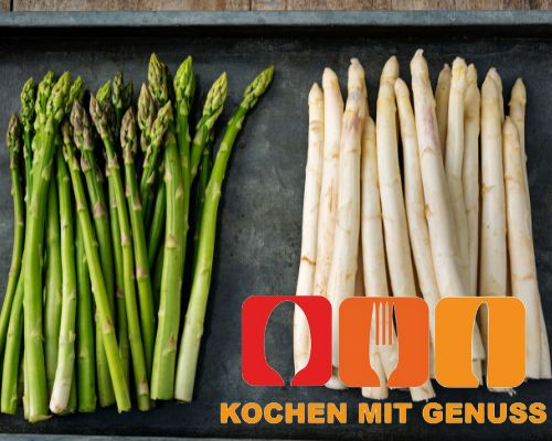 Grüner oder weisser Spargel gesuender