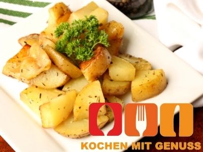 Kartoffeln fuer Bratkartoffeln