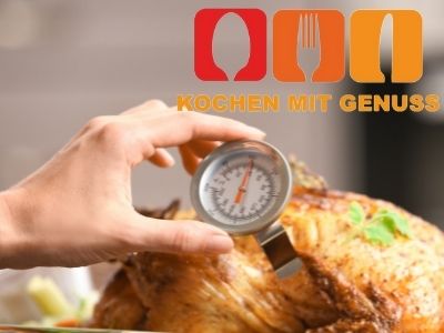 Kerntemperatur Haehnchenbrust messen