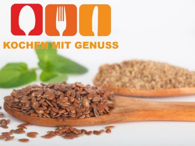 Leinsamen geschrotet