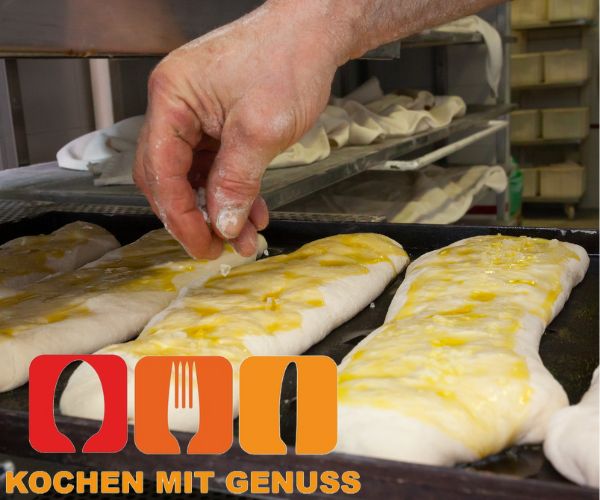 Salzteig an der Luft trocknen lassen