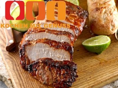 Schweinelende auf dem Grill