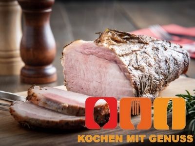 Wildschweinruecken Niedrigtemperaturgaren