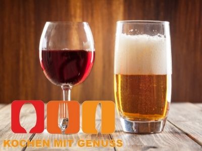 mehr Kalorien Bier oder Wein
