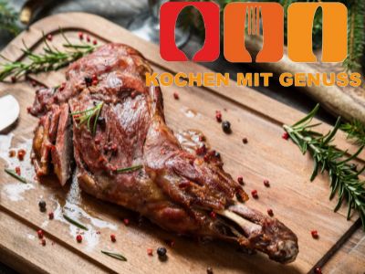 Hirschbraten grillen